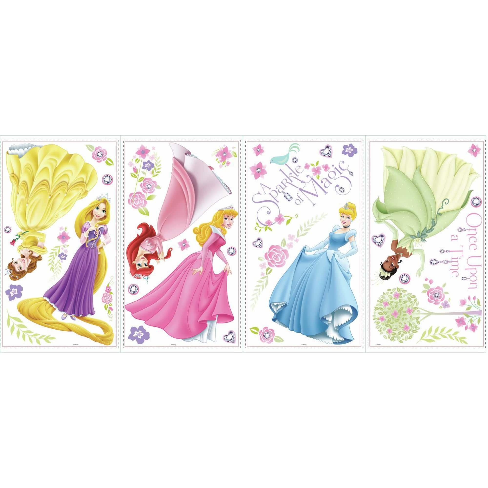 RoomMates Disney® Princess Glow Princess Decals